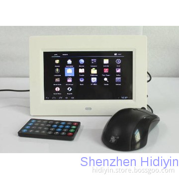 HOT SALE 8inch sd usb Touch screen digital photo frame bulk cheap